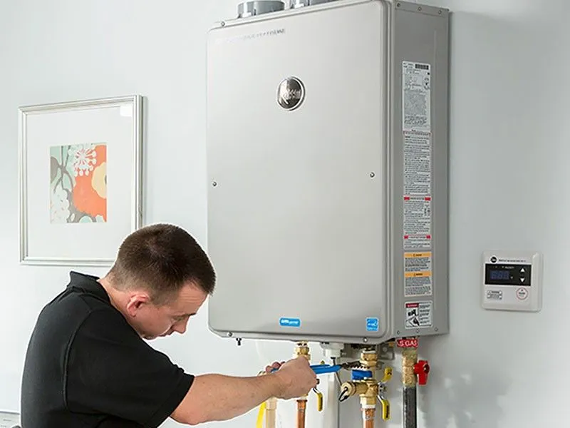 Electric tankless water heater repair Oklahoma City