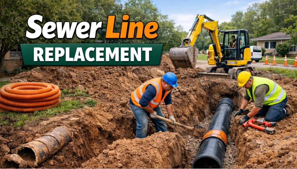 Sewer Line Replacement in Oklahoma City, OK: Signs, Costs & Complete Guide