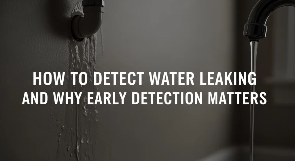 How to Detect Water Leaking and Why Early Detection Matters